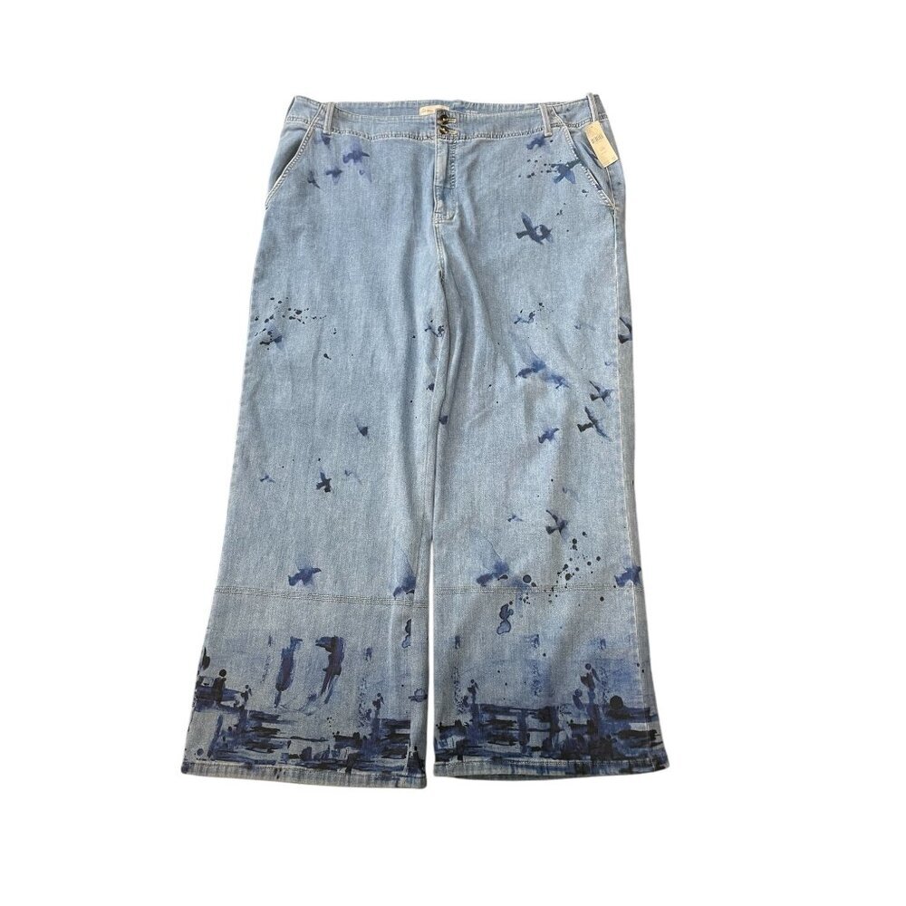 Manel Villalonga Eventide Trouser High-Rise Wide-Leg Jeans - Picture 7 of 9